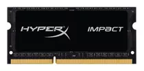 Memória Ram Impact Color Preto 8gb 1 Hyperx Hx316ls9ib/8-ddr3l