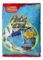 Brochita Pinta Azul Pal Maciza 48 Piezas De 14 Gr