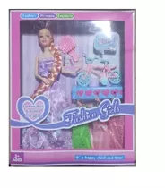 Muñeca Princesa Fashion Girls - Regalo Para Niñas Feliz Dia