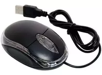 Kit 15 Mouse Óptico Usb Clássico Preto Com Fio Atacado + Nf