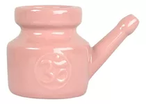 Limpiador De Nariz Neti Pot De Cerámica De 350 Ml, Rosa