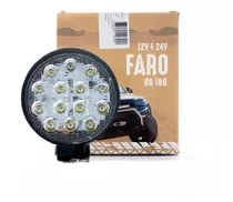 Faro Proyector 14 Led 42w Auxiliar Redondo Moto Auto 4x4 Cam