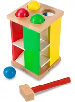 Melissa & Doug Pound And Roll Tower | Juguete De Desarrollo 