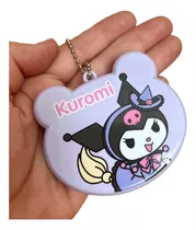 Kit Espejo Peine Kuromi Estuche  Kawaii Anime Hello Kitty