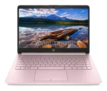 Laptop  Hp Stream 14-cf2112wm Rosa Intel Celeron N4120  4gb De Ram 64gb Ssd, Intel Uhd Graphics 600 1366x768px Windows 11 Home