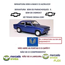 Miniatura Chevrolet Chevette Luxo 1973 1/43 Avariado