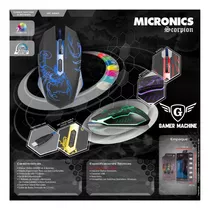 Mouse Marca Micronics Modelo Scorpion Mic-m660 Para Gamer