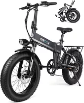 Gyroor C5max Folding Electric Bike For Adults, 20  Fat Tire 