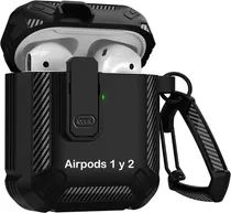 Carcasa Funda Protectora Antigolpes Para AirPods 1 Y 2 Gen