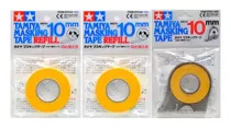 Kit Fita Masking Tape Tamiya 10mm, 2 Refill E 1 Com Estojo