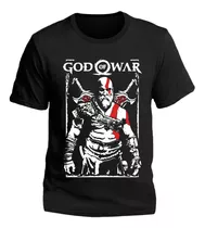 Remeras God Of War Niños Kratos Cara Dios Videojuego