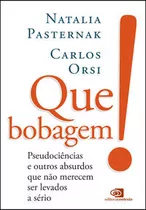 Libro Que Bobagem! De Pasternak Natalia E Orsi Carlos Conte