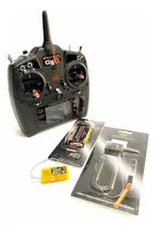 Rádio Para Aeromodelo Spektrum Dx6 G2 Com Bateria 2 Receptor