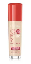 Rimmel Base Lasting Finish 25 Hs Liquida 100 Ivory 