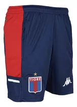 Short Kappa Bermuda De Salida Tigre 2021 Azul Rojo Hombre