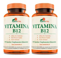 4 Meses Vitamina B12 553mg 120 Caps Vegetal Metilcobalamina Sabor Neutro