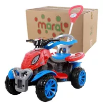 Carrinho De Passeio Infantil Quadriciclo Pedal Empurrar Bebe