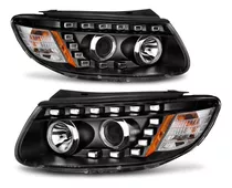 Faros Hyundai Santa Fe 2007 2012 Bajo Pedido