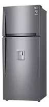 Heladera C/freezer 410lt LG Gm-f432hlhn Nofrost Invert Plata