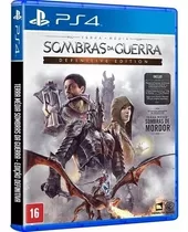 Terra Média Sombras Da Guerra Edição Definitiva Ps4 Lacrado