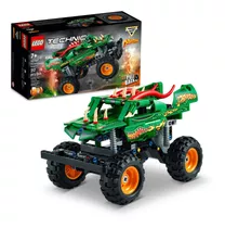 Lego Technic 42149 2 Em 1 Monster Jam Dragon Com Pull Back