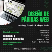 Diseño De Páginas Web Tiendas En Línea Ecommerce