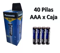 Panasonic Triple A Manganeso - Caja De 40 Unidades