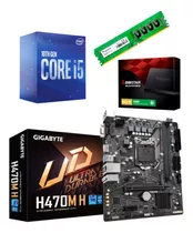 Combo Intel Core I5-11400 + 8gb + Ssd 240 + H510 Mainboard 