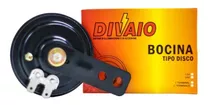Bocina X1 Tipo Disco Galleta 12v Universal Divaio 