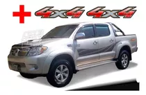 Calco Toyota Hilux Sr Srv 2009 - 2015 Juego + 2 4x4