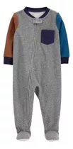 Pijama Carters 1 Pz Con Pie Micropolar Bloque Colores Tod Ub