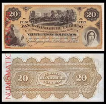 Billete 20 Pesos Bolivianos Oxandaburu Garbino - Copia 1785