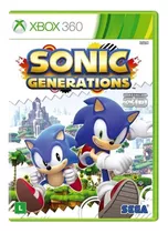 Sonic Generations  Standard Edition Sega Xbox 360 Físico