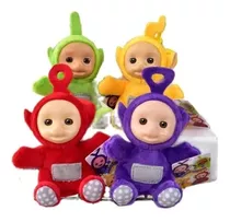 Set 4 Peluches Teletubbies 