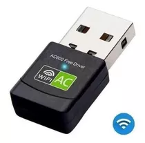 Adaptador Usb Wifi Dual Band 2.4 5ghz 600mbps Wireless 5g