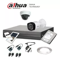 Sistema De Seguridad Dahua 2 Cámaras Hd 1080p 1tb
