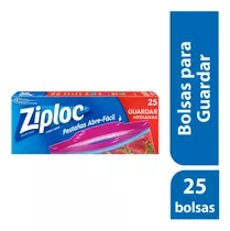 Bolsas Para Guardar Ziploc Medianas 25 Bolsas