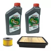 Kit Service Honda Twister New Aceite Castrol Y Filtros Jm M