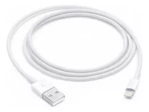 Cable Datos Cargador Para iPhone 6 7 8 X Xr 11 12 13 Plus Color Blanco