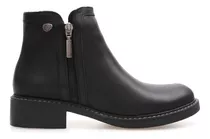 Botinetas Botas Lady Stork Paris Mujer Urbanas Cuero Vacuno 