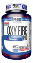 Quemador De Grasa Termogenico Oxy Fire Pro 60caps - Profit Sabor Sin Sabor