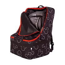 Bolsa De Viaje Disney Para Bebés Acolchada Negra