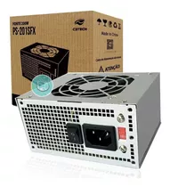 Fonte De Alimentação Sfx Para Pc Gabinete Slim 200 W Reais