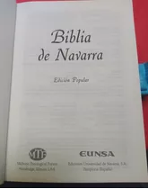 Biblia De Navarra
