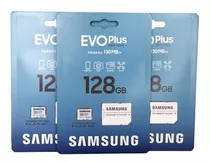 Cartão De Memória 128gb Evo Plus Microsd - Novo