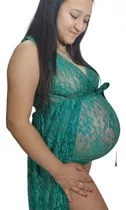 Body Y Falda Encaje Para Sesiónes Fotográficas Embarazadas 