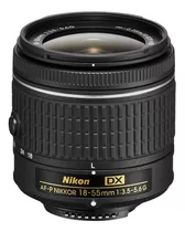 Nikon Af-p Dx Nikkor 18-55mm F/3.5-5.6g Lente