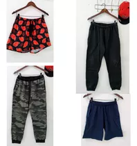 Lote Ropa Niño Joggings Bermuda Malla / T.16