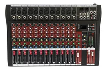 Mesa De Som Usb Mixer Mp3 Digital 12 Canais