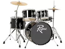 Rogue Rgd0520 5-piece Complete Drum Set Black 